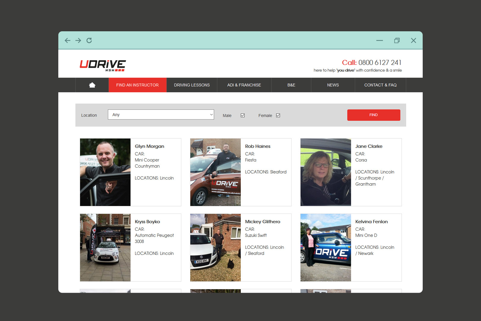 udrive website